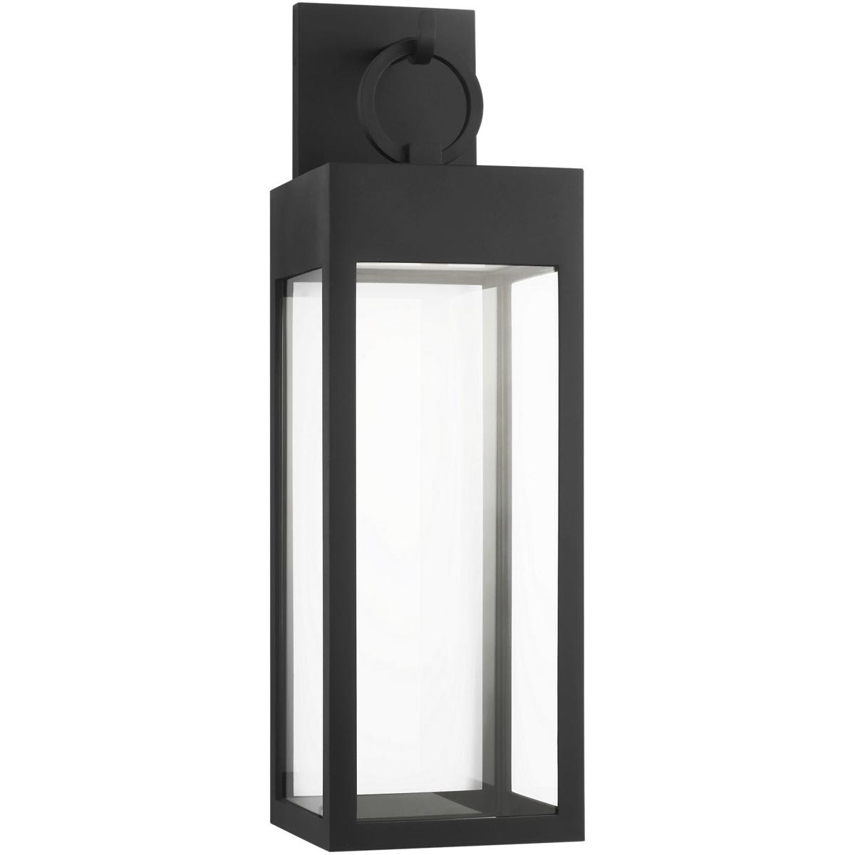 Visual Comfort Studio Collection SLO1401TXB Sean Lavin Sesha 30.38 inch Textured Black Outdoor Wall Lantern