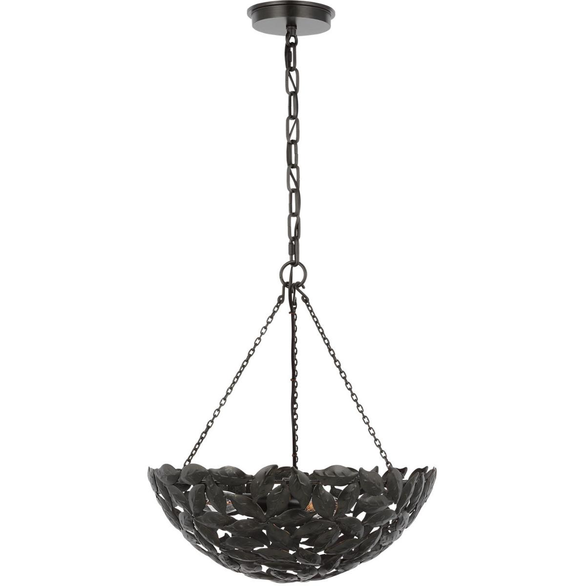 Visual Comfort Studio Collection AP1193AI AH by Alexa Hampton Kelan 6 Light 16 inch Aged Iron Pendant Ceiling Light