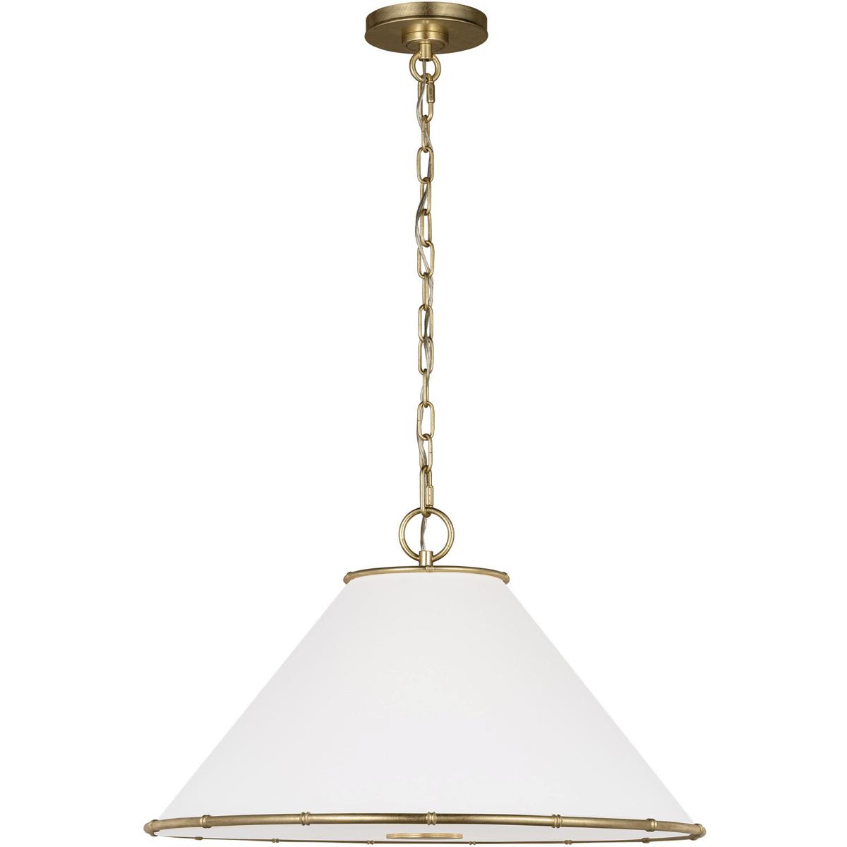 Visual Comfort Studio Collection AP1272GD AH by Alexa Hampton Aldric 2 Light 22 inch Gild Pendant Ceiling Light
