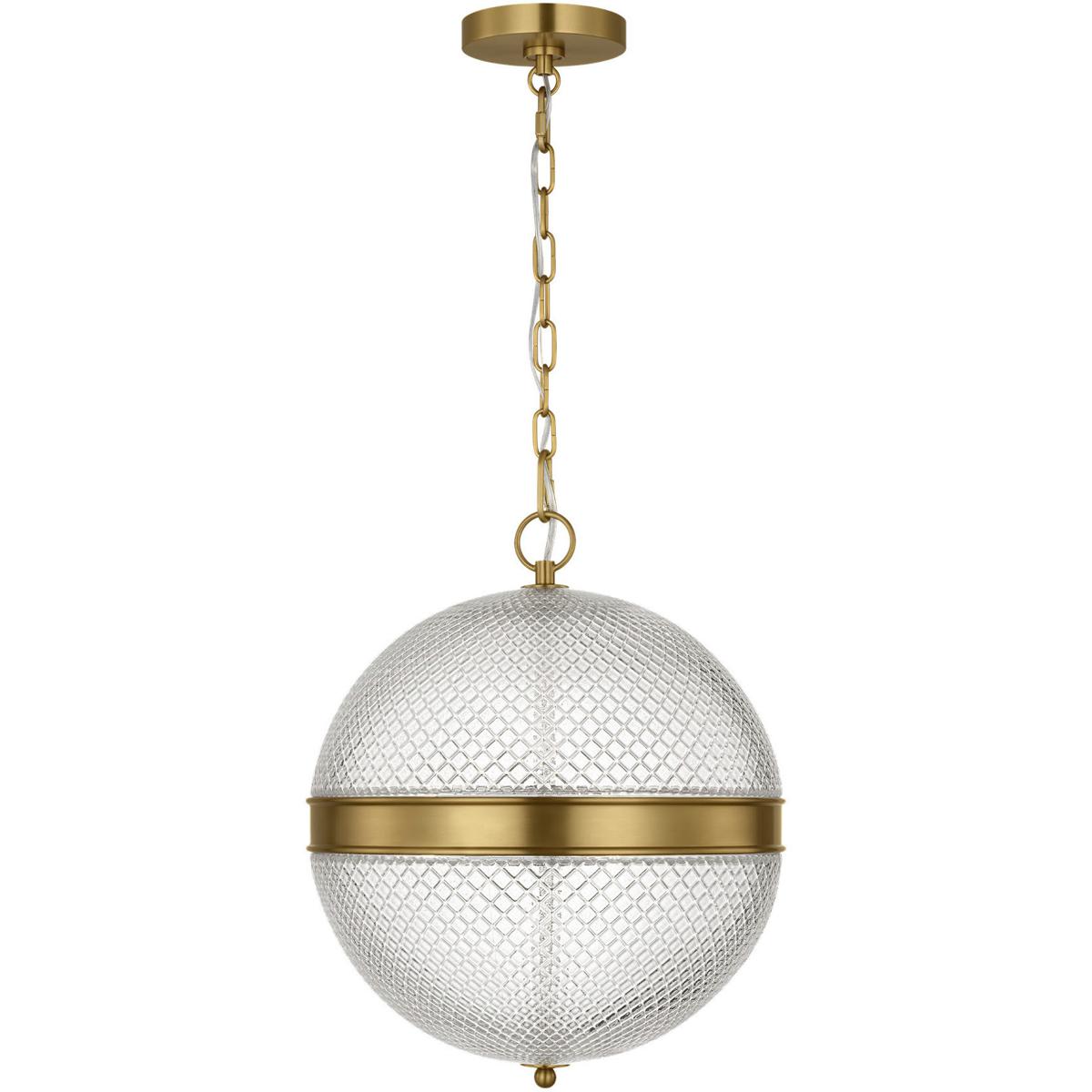 Visual Comfort Studio Collection AP1303BBS Alexa Hampton Lucinda 3 Light 15 inch Burnished Brass Pendant Ceiling Light