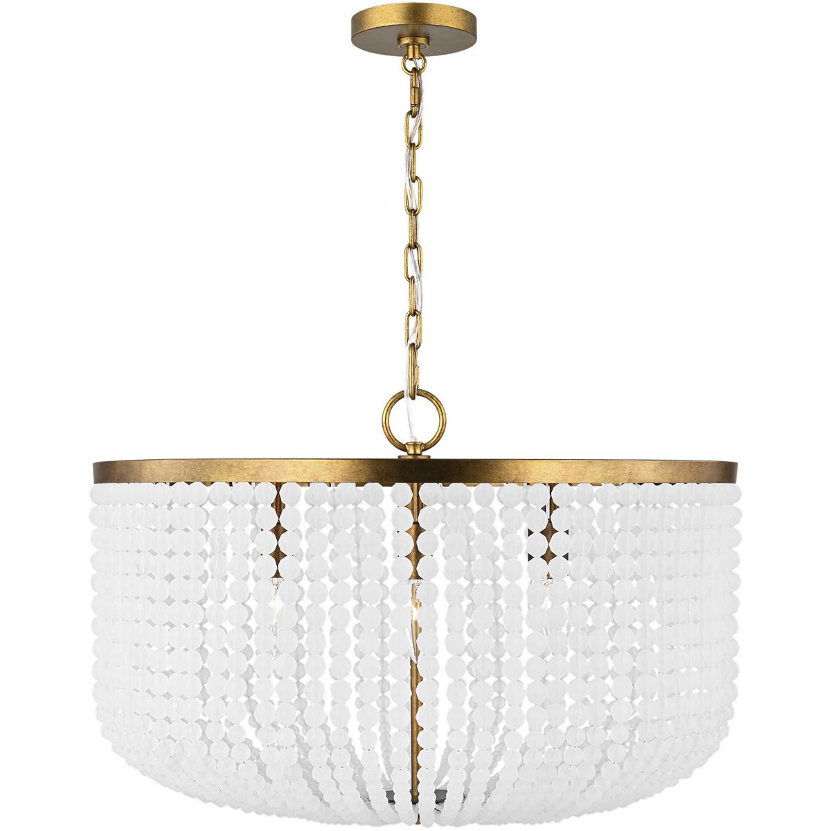Visual Comfort Studio Collection LXC1146VGD Christiane Lemieux Bellecour 8 Light 24 inch Vintage Gild Chandelier Ceiling Light