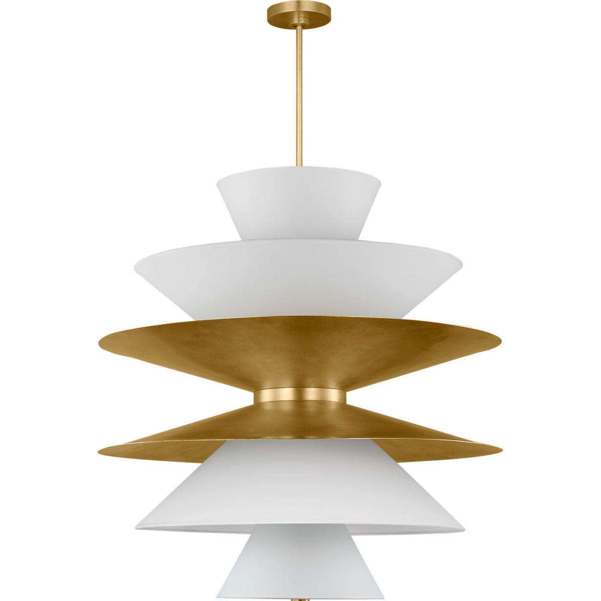 Visual Comfort Studio Collection LXP10316GD Christiane Lemieux Chambord 16 Light 34 inch Gild Pendant Ceiling Light