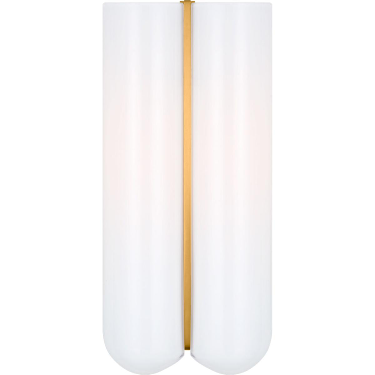 Visual Comfort Studio Collection LXW1061BBS Christiane Lemieux Cheverny 1 Light 6 inch Burnished Brass ADA Sconce Wall Light
