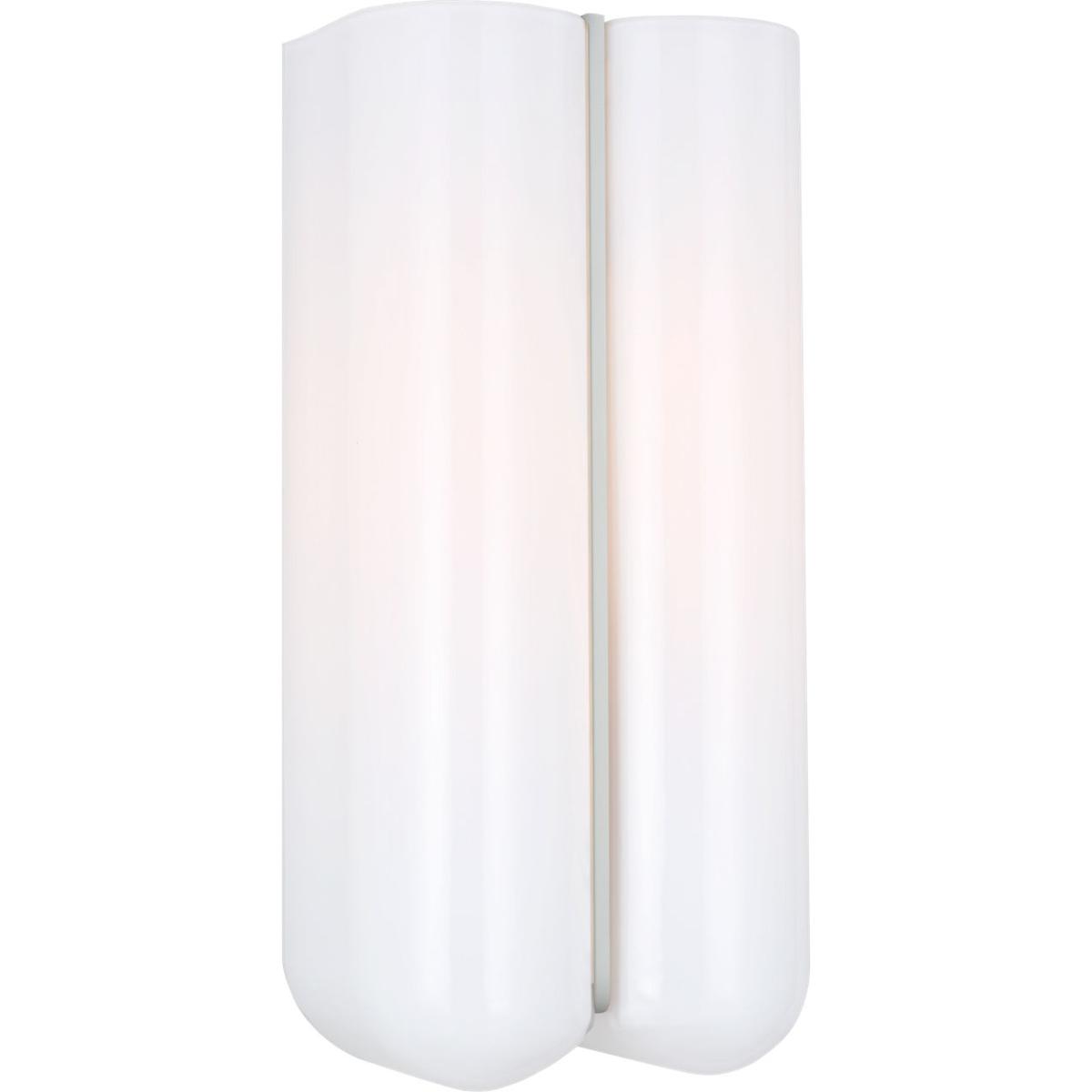 Visual Comfort Studio Collection LXW1061MWT Christiane Lemieux Cheverny 1 Light 6 inch Matte White ADA Sconce Wall Light
