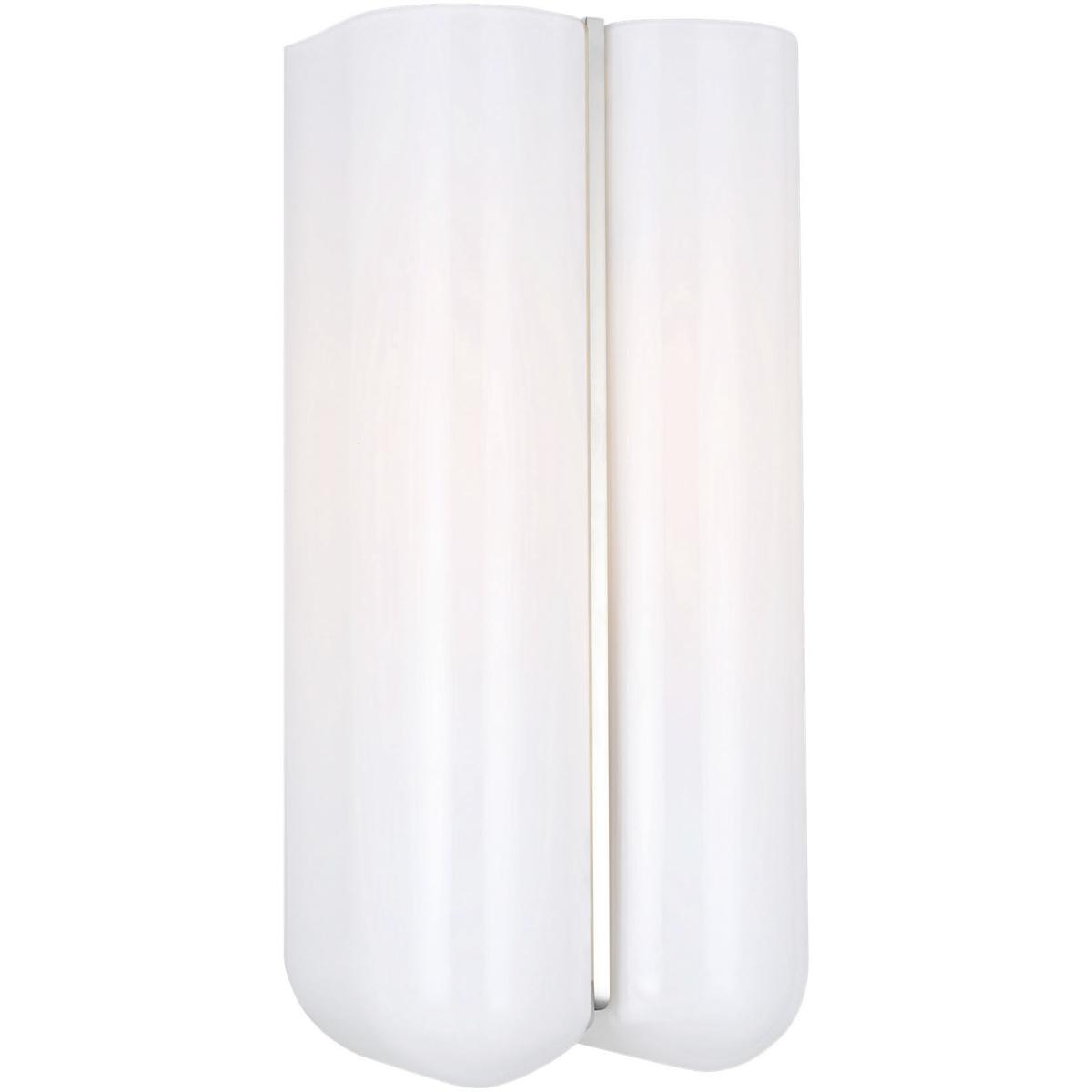 Visual Comfort Studio Collection LXW1061PN Christiane Lemieux Cheverny 1 Light 6 inch Polished Nickel ADA Double Sconce Wall Light