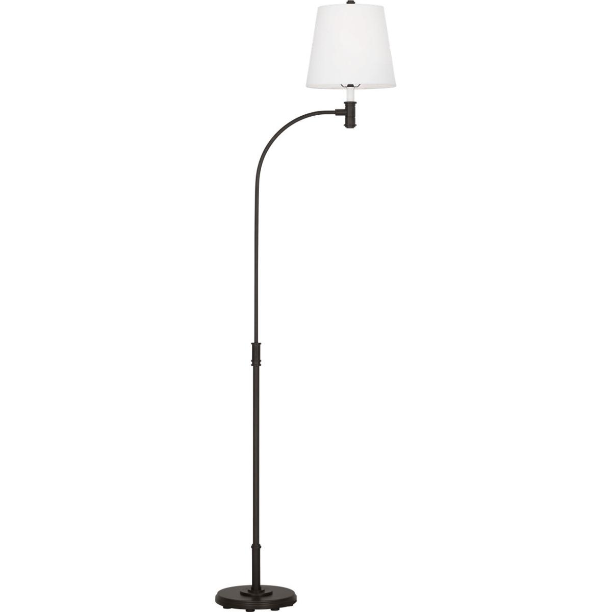 Visual Comfort Studio Collection CT1241AI1 C&M by Chapman & Myers Belmont 71.13 inch 9 watt Aged Iron Floor Lamp Portable Light