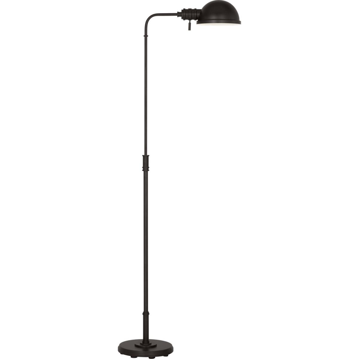 Visual Comfort Studio Collection CT1251AI1 C&M by Chapman & Myers Belmont 64 inch 9 watt Aged Iron Floor Lamp Portable Light