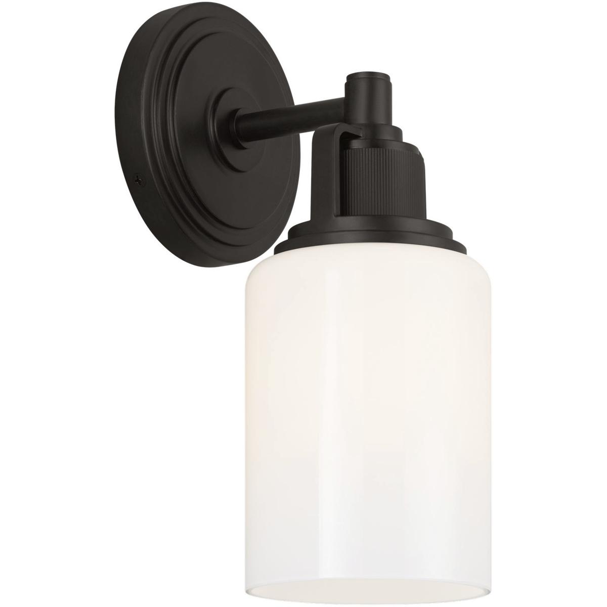 Visual Comfort Studio Collection CV1111AI C&M by Chapman & Myers Ashford 1 Light 4.5 inch Aged Iron Bath Vanity Wall Light
