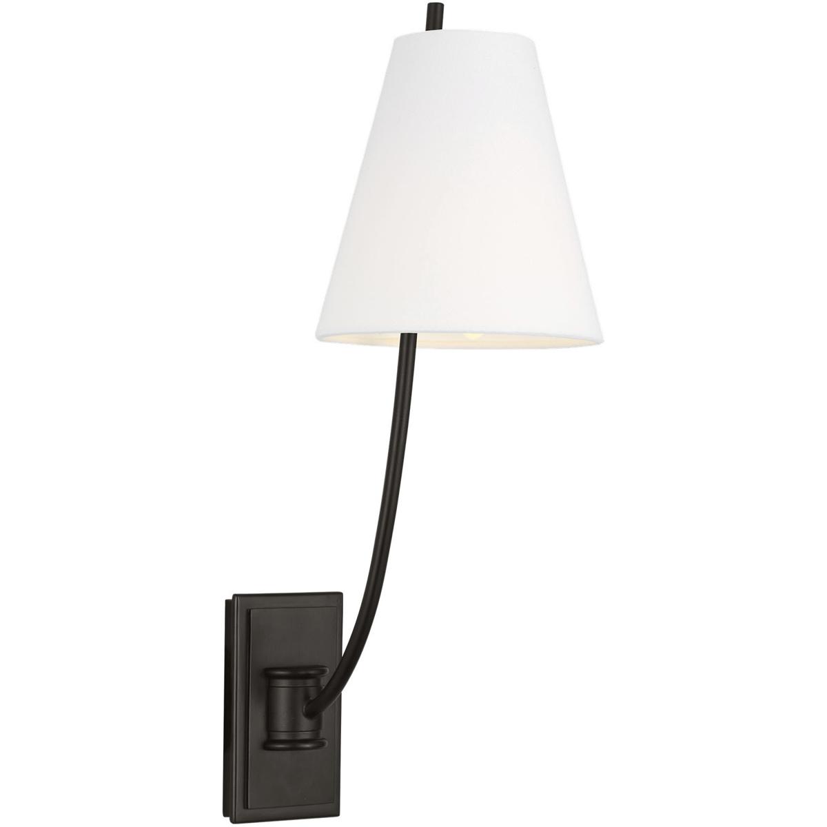 Visual Comfort Studio Collection CW1431AI C&M by Chapman & Myers Marina 1 Light 6 inch Aged Iron Sconce Wall Light