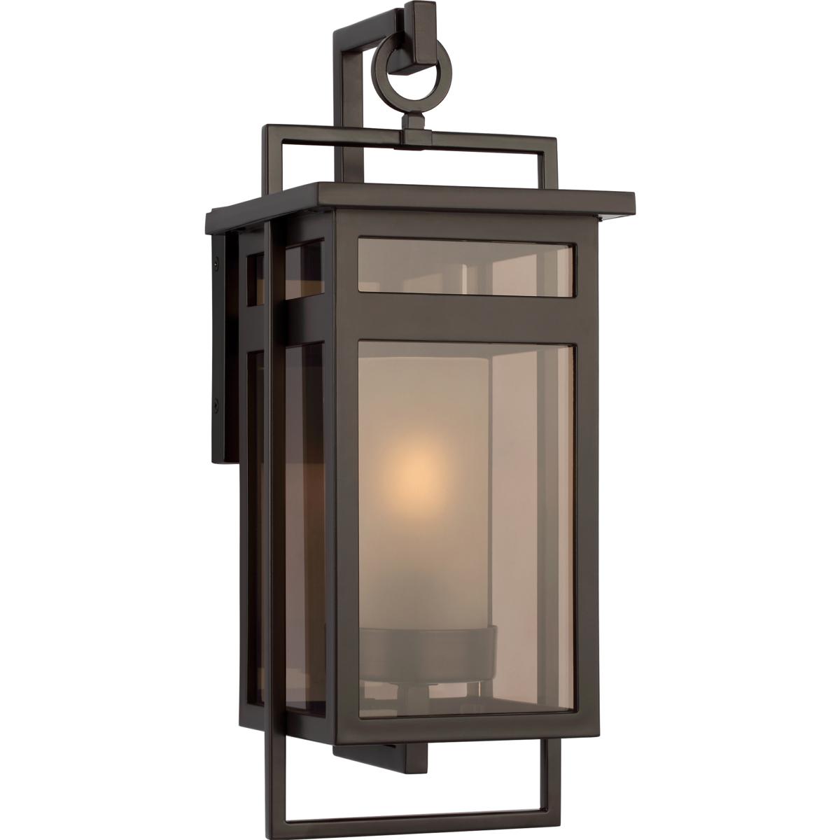 Visual Comfort Studio Collection SCCHCOWS122TRFWSG-LI C&M by Chapman & Myers Fairhaven 1 Light 18.75 inch Truffle Outdoor Wall Light in LED