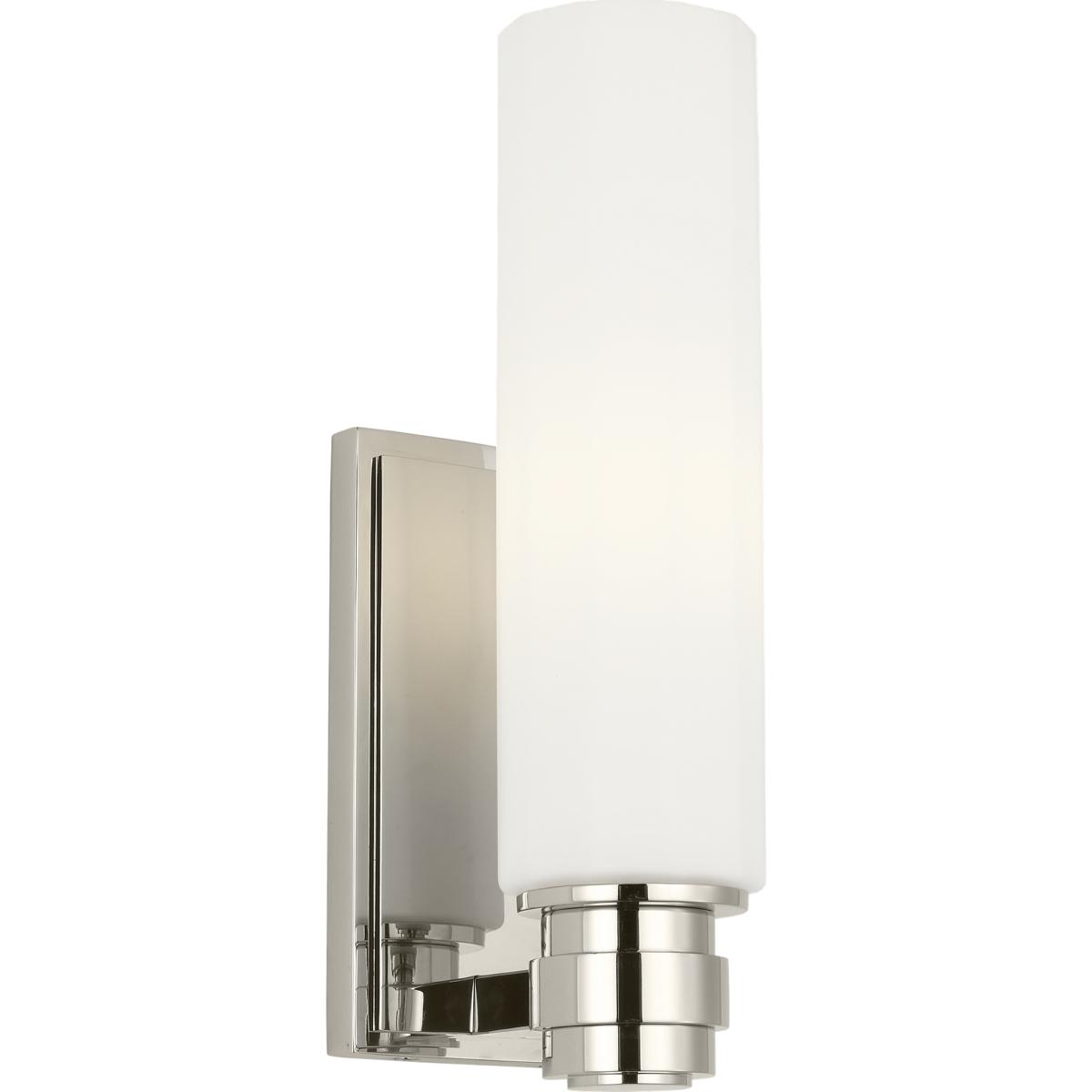 Visual Comfort Studio Collection SCCHCWS109PNOEG-LI C&M by Chapman & Myers Fairfax 1 Light 3.5 inch Polished Nickel Wall Sconce Wall Light in LED
