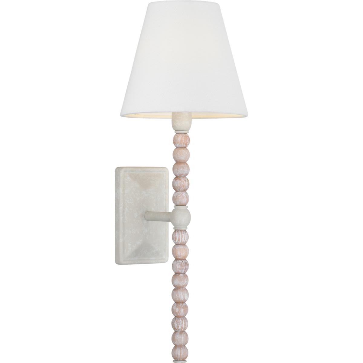 Visual Comfort Studio Collection SCCHCWS115APLWWWWL-LI C&M by Chapman & Myers Fiona 1 Light 6.29 inch Aged Pewter Wall Sconce Wall Light in LED