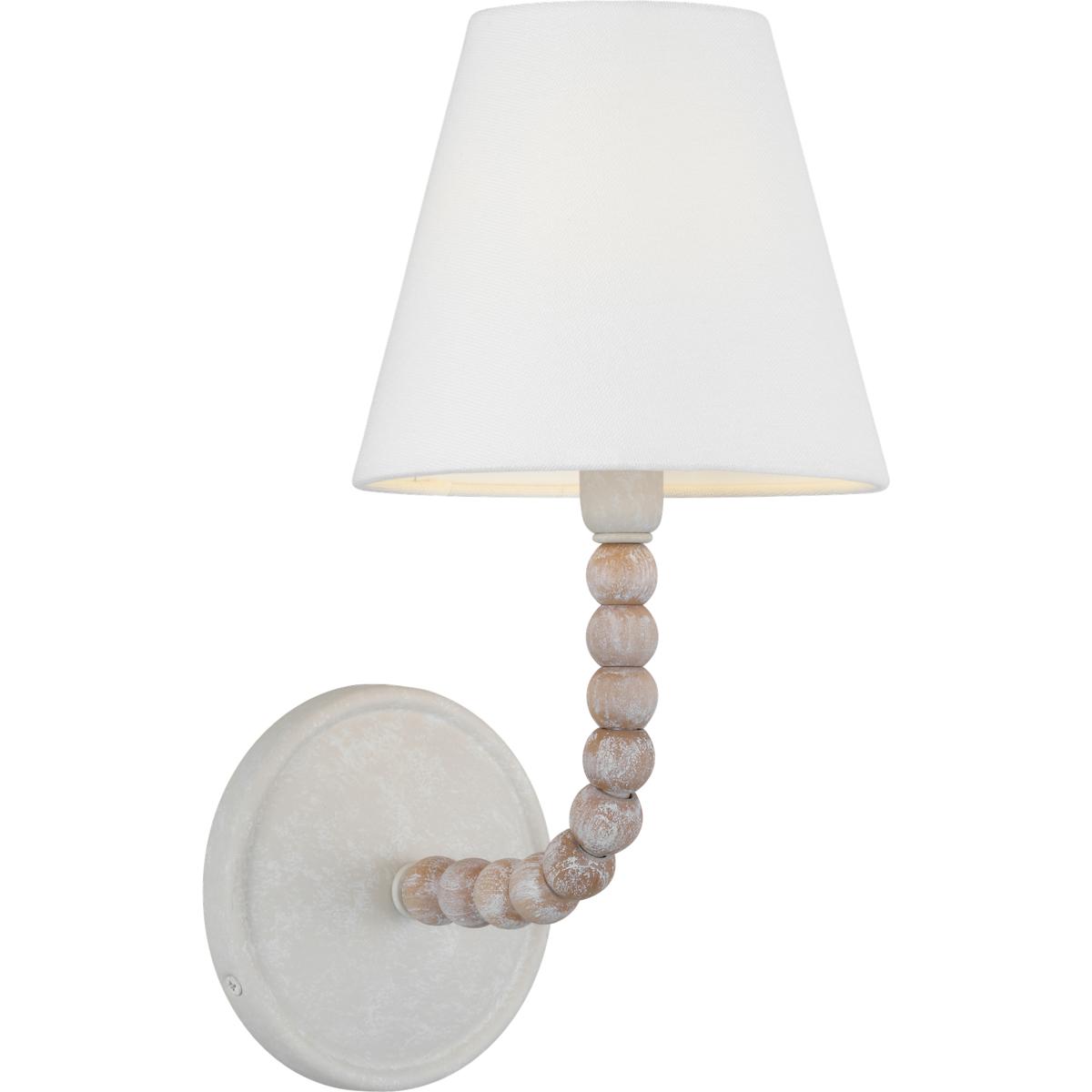 Visual Comfort Studio Collection SCCHCWS116APLWWWWL-LI C&M by Chapman & Myers Fiona 1 Light 6.29 inch Aged Pewter Wall Sconce Wall Light in LED