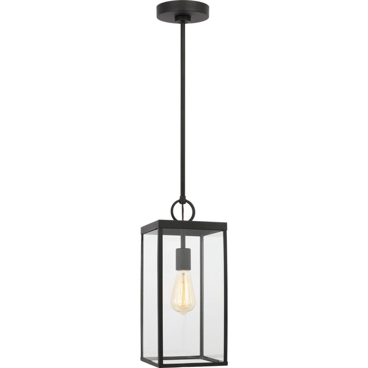 Visual Comfort Studio Collection DJO1051TXB Drew & Jonathan Scott Howell 1 Light 7 inch Textured Black Outdoor Pendant Lantern