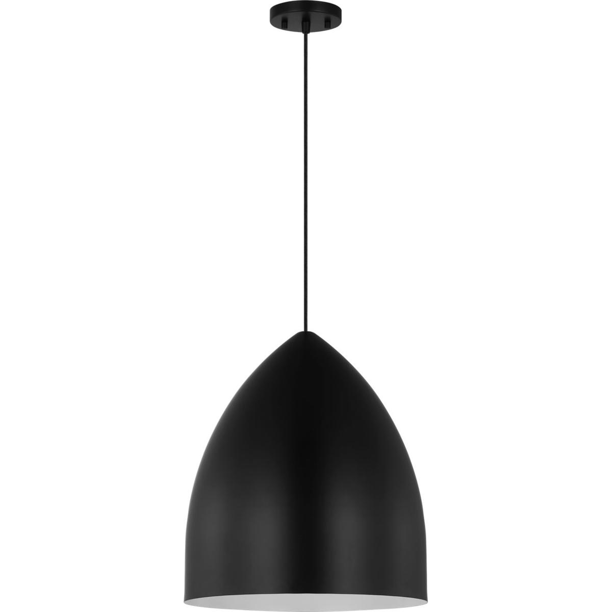 Visual Comfort Studio Collection DJP1161MBK Drew & Jonathan Scott Huron 1 Light 17 inch Midnight Black Pendant Ceiling Light