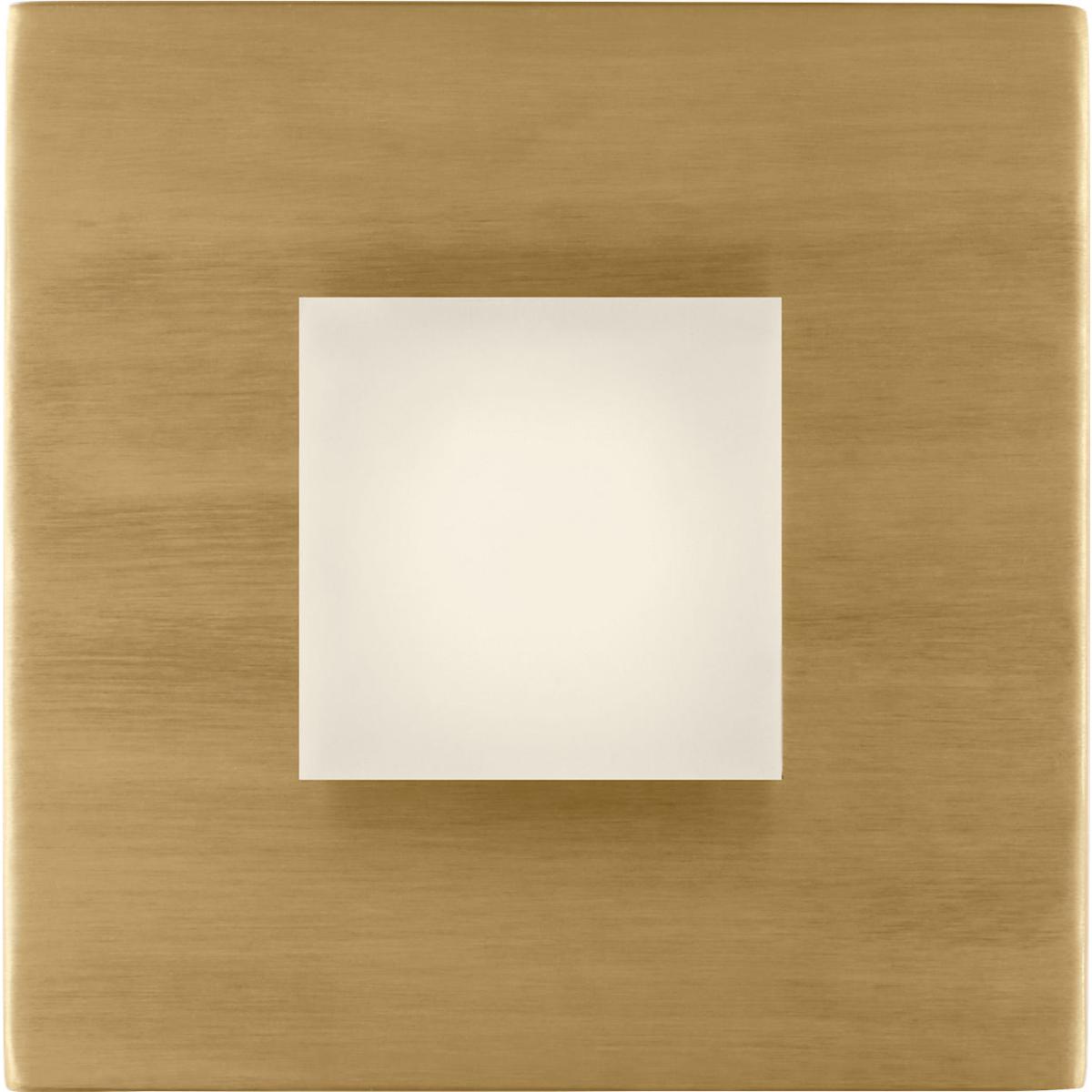 Visual Comfort Studio Collection DJV1041SB-L1 Drew & Jonathan Scott Brander LED 4.75 inch Satin Brass ADA Sconce Wall Light