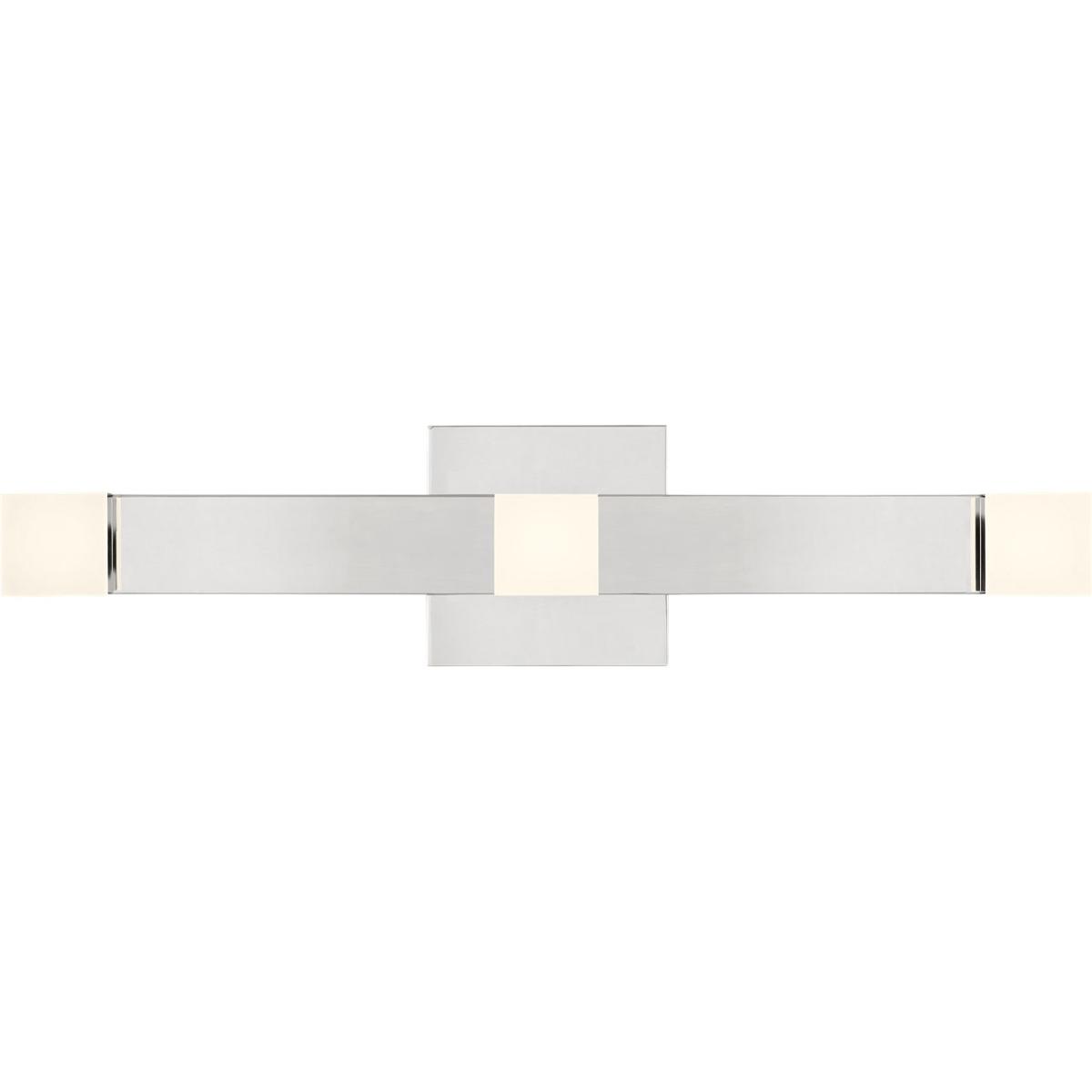 Visual Comfort Studio Collection DJV1061CH-L1 Drew & Jonathan Scott Brander LED 20.88 inch Chrome Vanity Light Wall Light