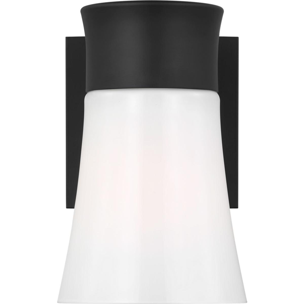 Visual Comfort Studio Collection DJV1081MBK Drew & Jonathan Scott Roy 1 Light 4.5 inch Midnight Black Vanity Light Wall Light