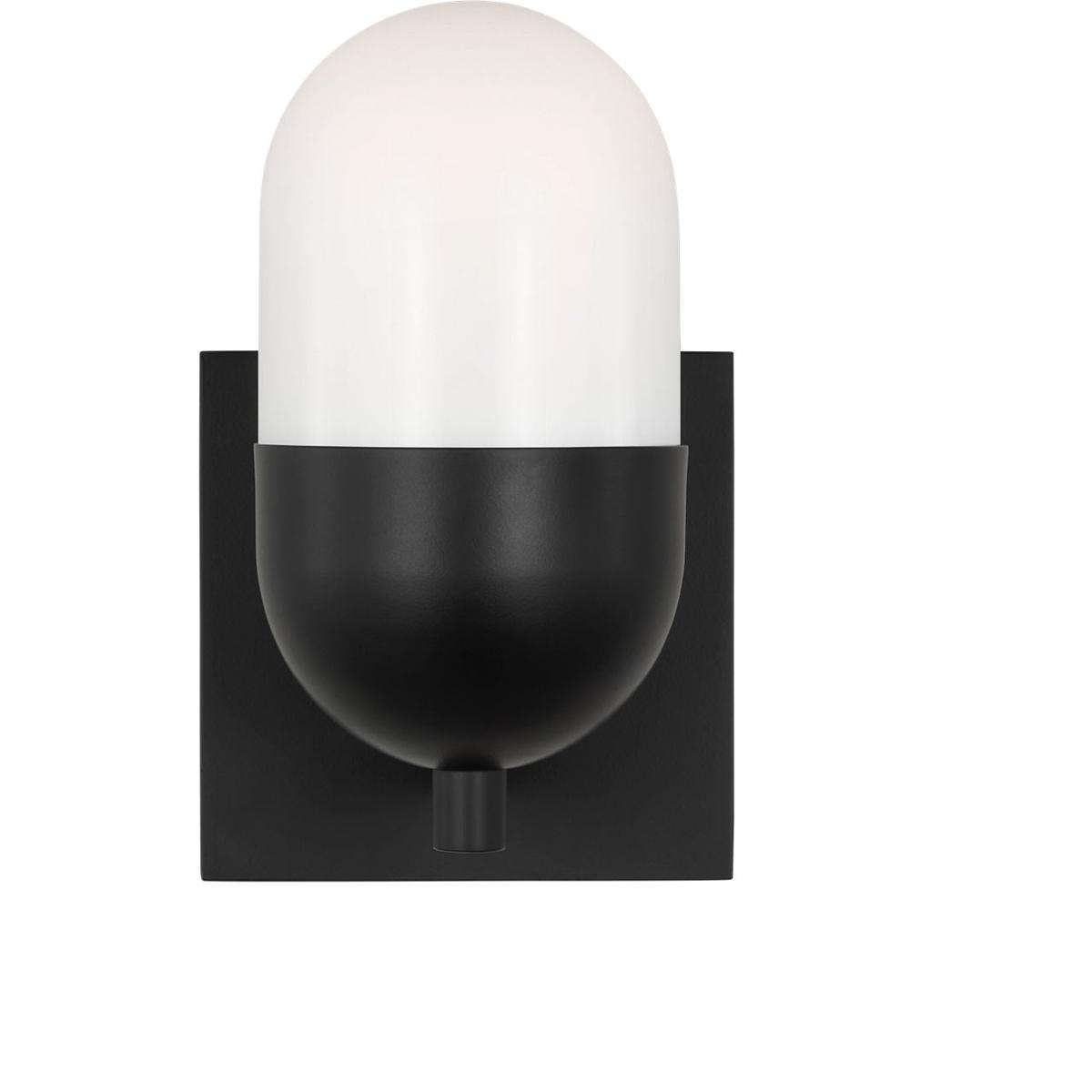 Visual Comfort Studio Collection DJV1091MBK Drew & Jonathan Scott Foster 1 Light 5 inch Midnight Black Vanity Light Wall Light