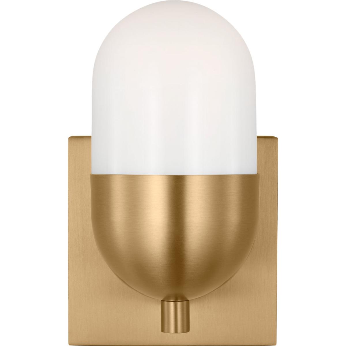 Visual Comfort Studio Collection DJV1091SB Drew & Jonathan Scott Foster 1 Light 5 inch Satin Brass Vanity Light Wall Light