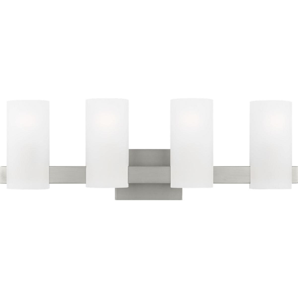 Visual Comfort Studio Collection Drew & Jonathan Rhode 27 Inch 4 Light Bath Vanity Light Rhode - DJV1104BS - Modern Contemporary