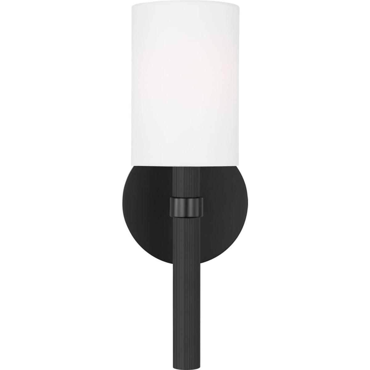 Visual Comfort Studio Collection DJW1061MBK Drew & Jonathan Scott Manor 1 Light 6 inch Midnight Black Sconce Wall Light