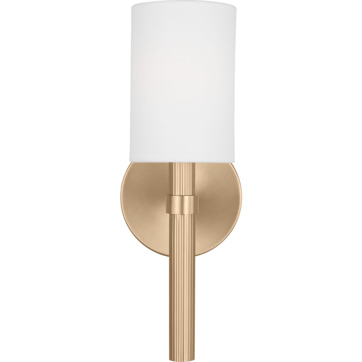 Visual Comfort Studio Collection DJW1061SB Drew & Jonathan Scott Manor 1 Light 6 inch Satin Brass Sconce Wall Light