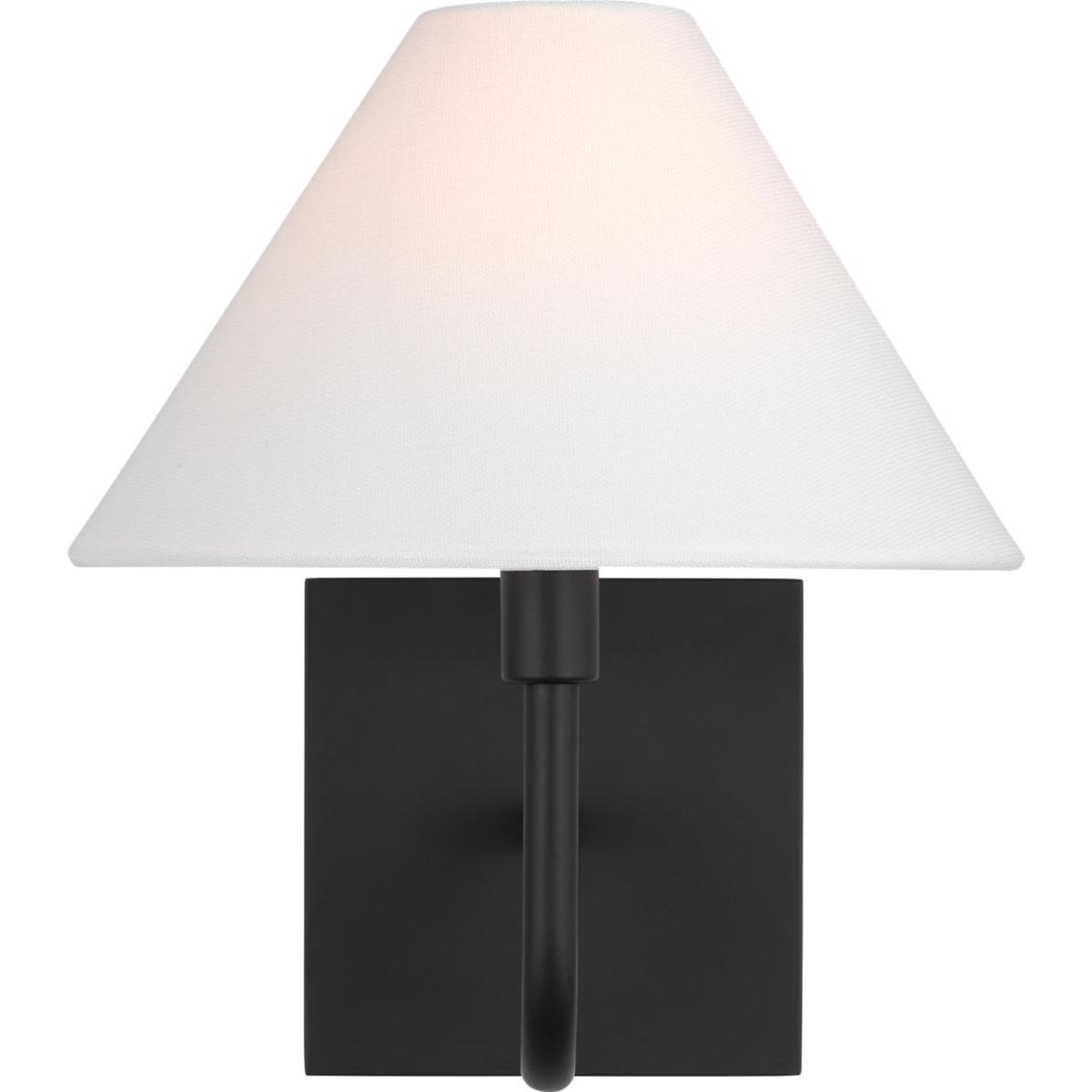 Visual Comfort Studio Collection DJW1081MBK Drew & Jonathan Scott Eldon 1 Light 8.25 inch Midnight Black Sconce Wall Light