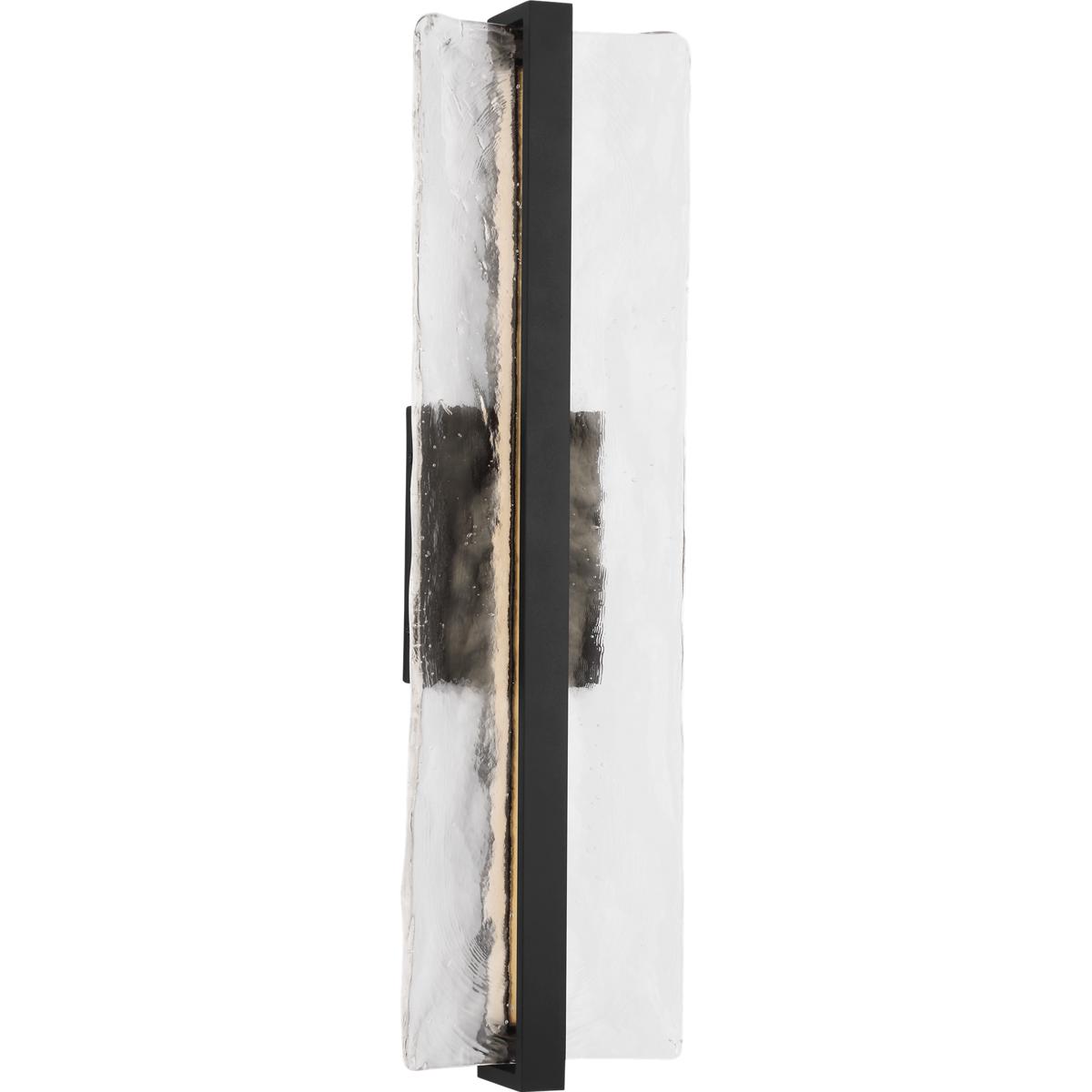 Visual Comfort Studio Collection SCDJOWS15330TXBCTG Drew & Jonathan Briggs 1 Light 27 inch Textured Black Outdoor Wall Sconce