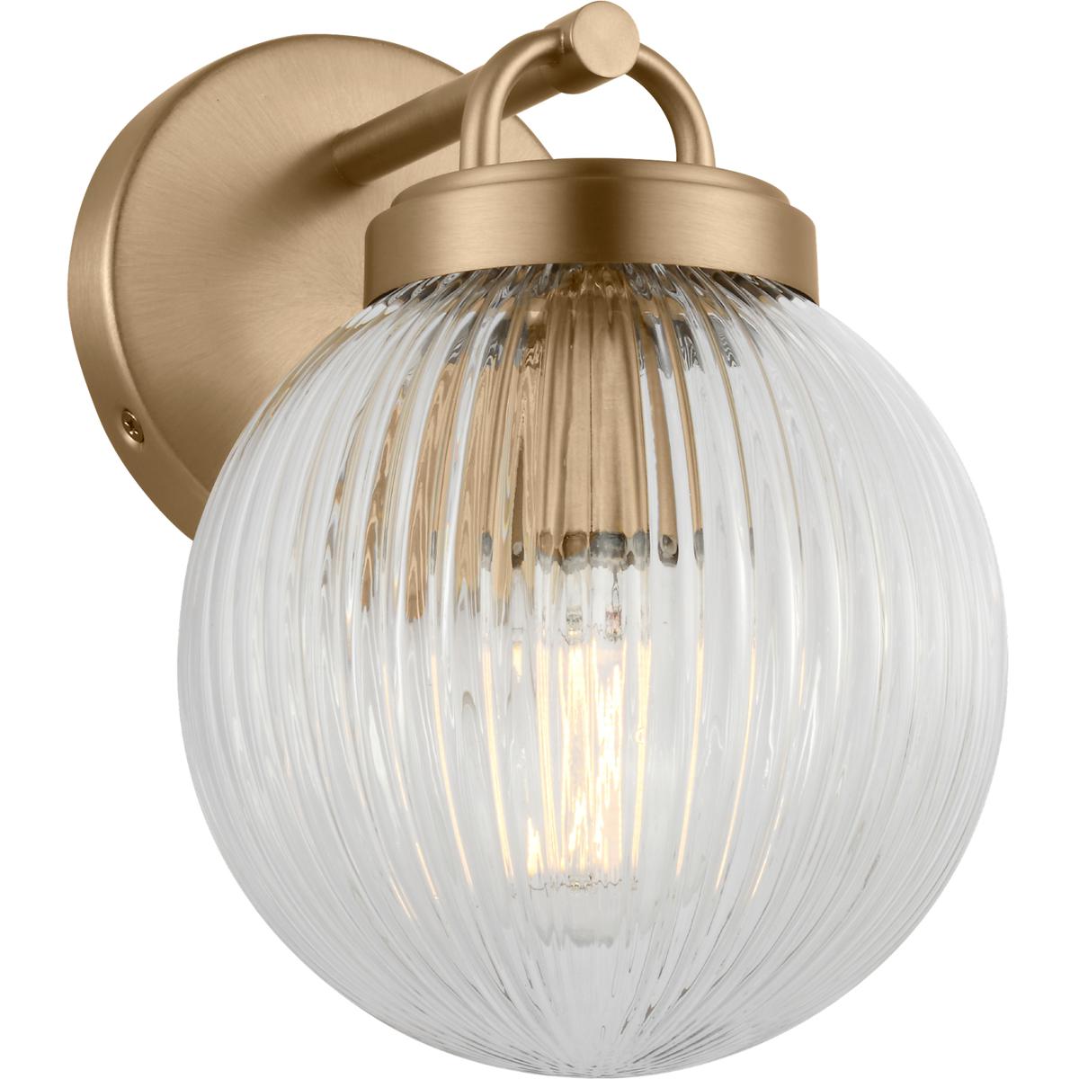 Visual Comfort Studio Collection SCDJVN126SBRG-LI Drew & Jonathan Preston 1 Light 8.25 inch Satin Brass Bath Vanity Wall Light in LED