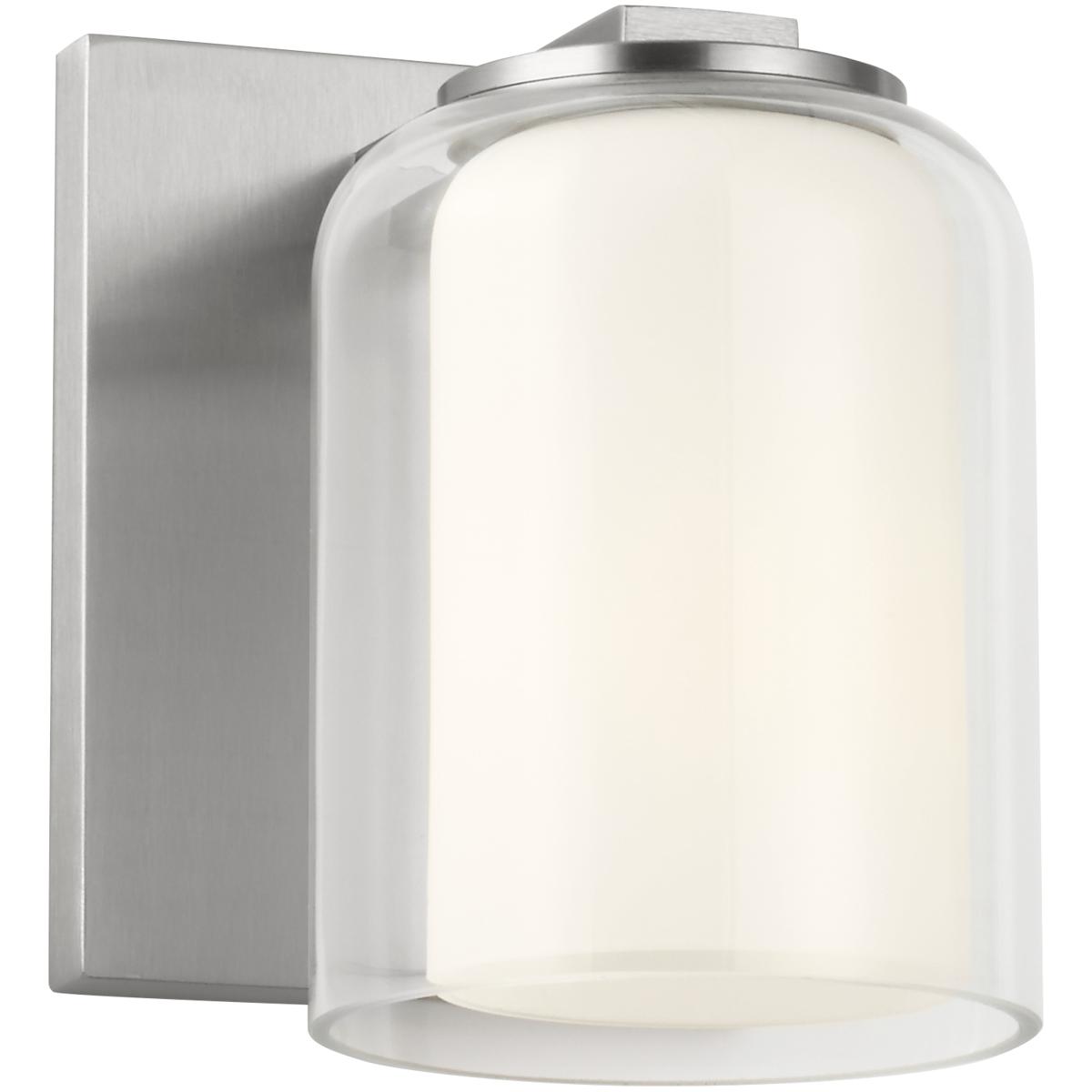 Visual Comfort Studio Collection SCDJVN133BNCGMG-LI Drew & Jonathan Holden 1 Light 6.67 inch Brushed Nickel Bath Sconce Wall Light in LED