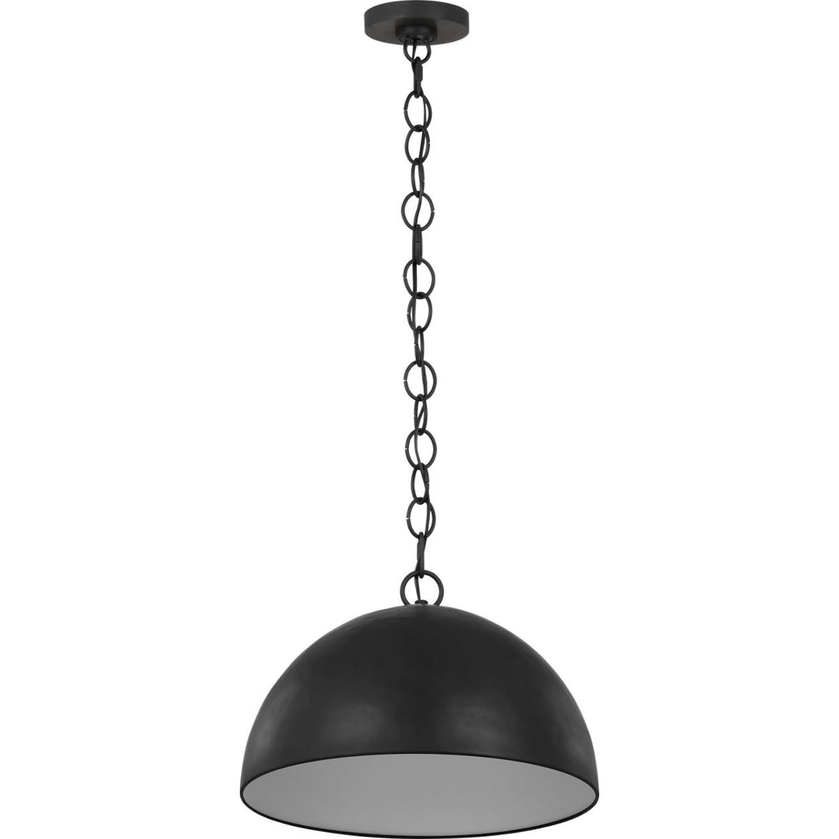 Visual Comfort Studio Collection EP1241AI ED Ellen DeGeneres Whare 1 Light 15 inch Aged Iron Pendant Ceiling Light