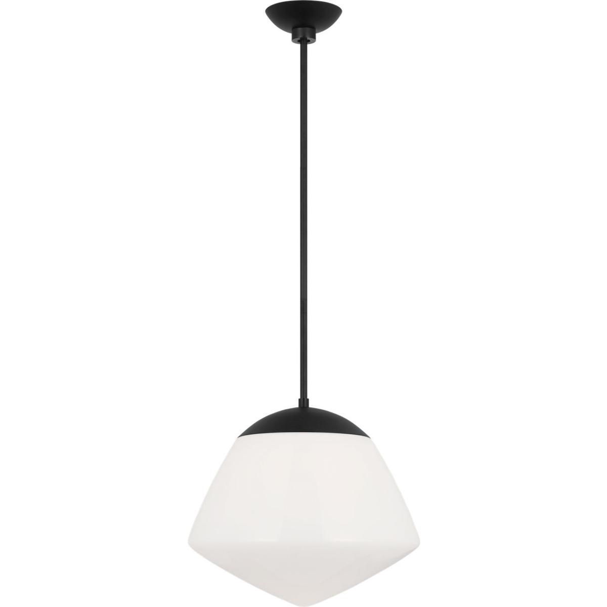 Visual Comfort Studio Collection EP1351MBK ED Ellen DeGeneres Milne 1 Light 15.5 inch Midnight Black Pendant Ceiling Light