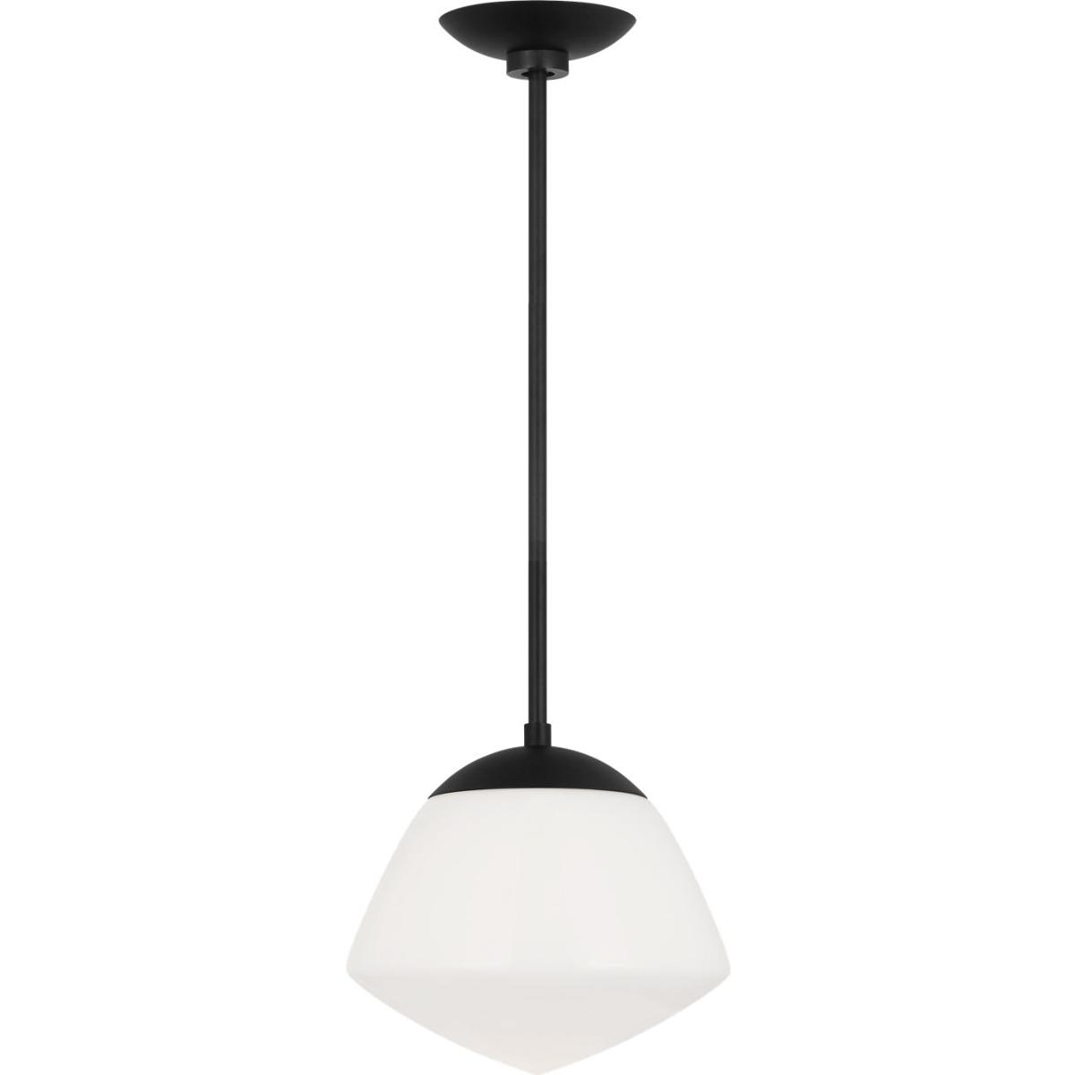 Visual Comfort Studio Collection EP1361MBK ED Ellen DeGeneres Milne 1 Light 10.5 inch Midnight Black Pendant Ceiling Light