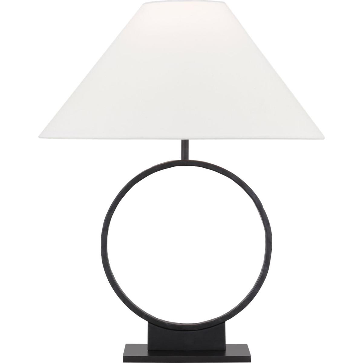Visual Comfort Studio Collection ET1521AI1 ED Ellen DeGeneres Orion 22.5 inch 9 watt Aged Iron Table Lamp Portable Light