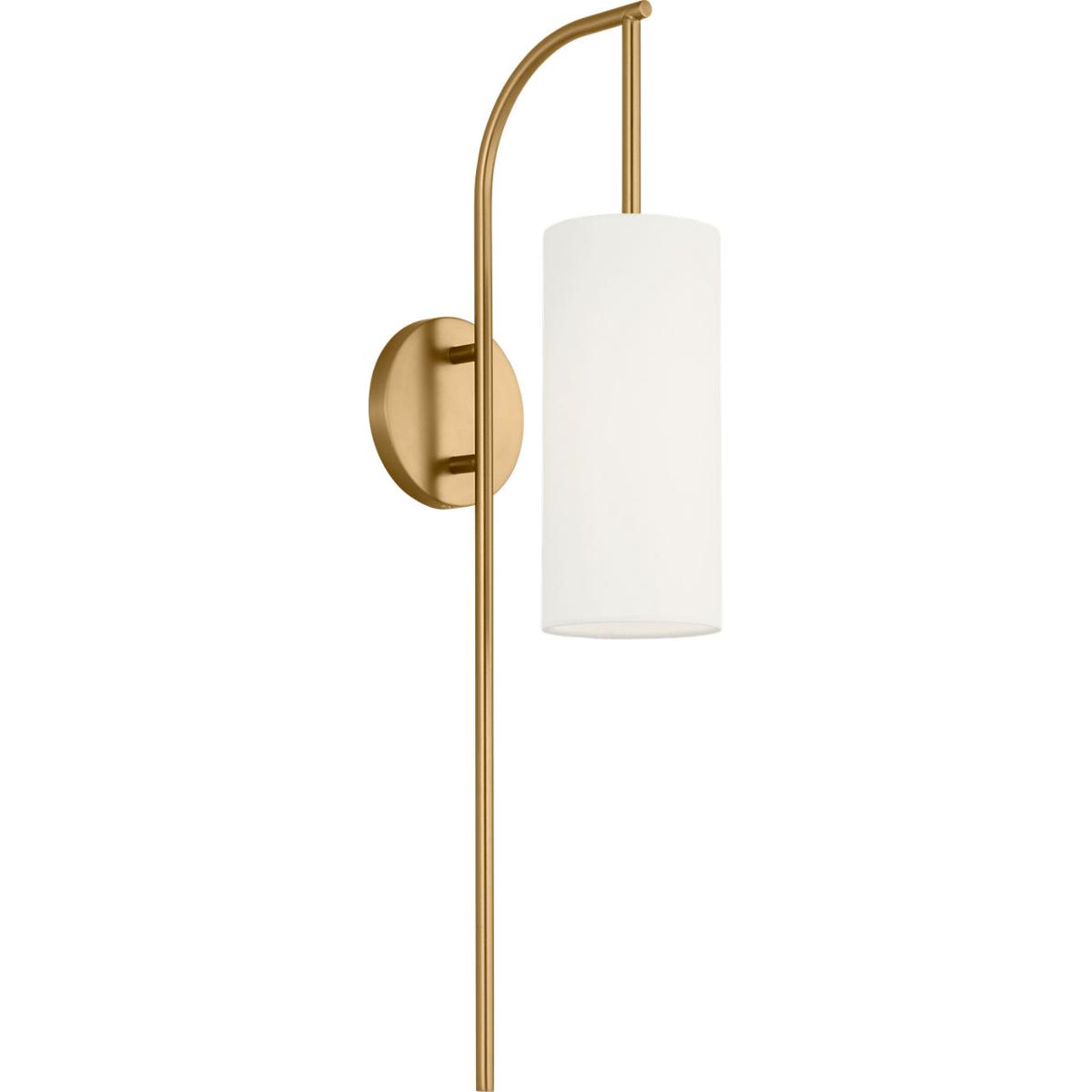 Visual Comfort Studio Collection EW1201BBS ED Ellen DeGeneres Lowell 1 Light 5 inch Burnished Brass Sconce Wall Light