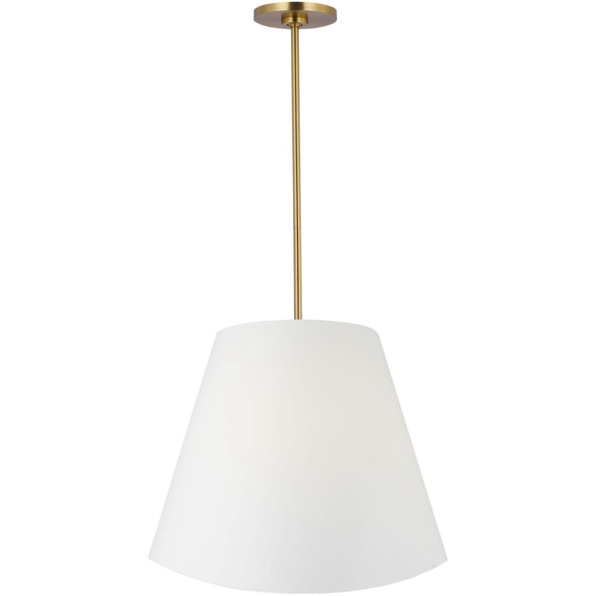 Visual Comfort Studio Collection KSP1224BBS kate spade new york Beauvoir 4 Light 23.88 inch Burnished Brass Hanging Shade Ceiling Light