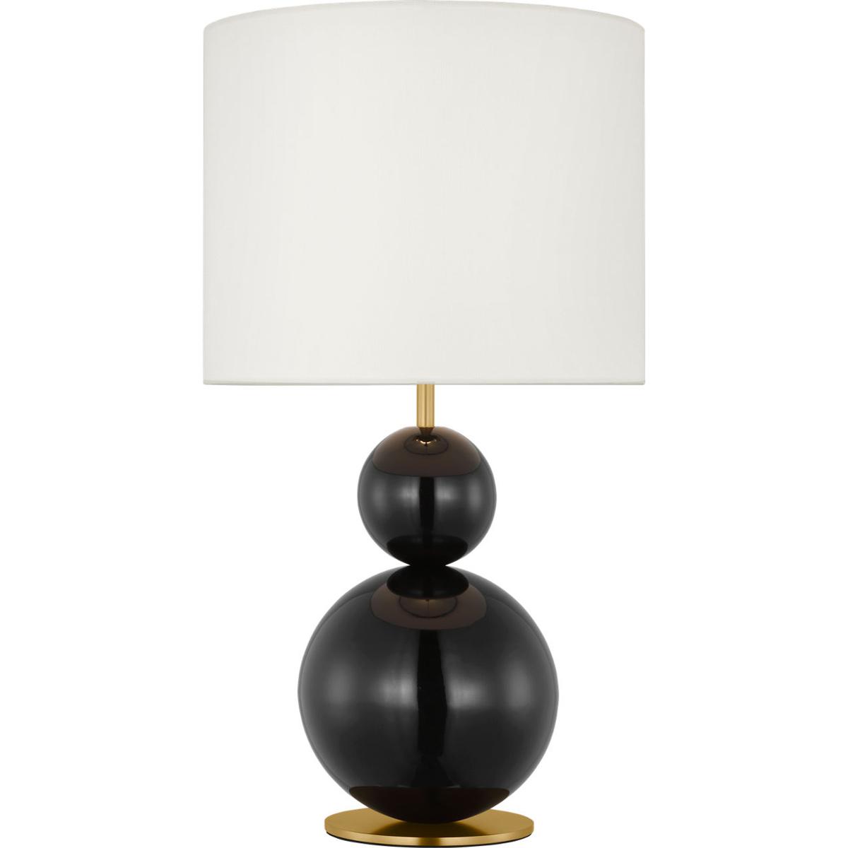 Visual Comfort Studio Collection KST1221GBK1 kate spade new york Suki 22.13 inch 9 watt Gloss Black Table Lamp Portable Light