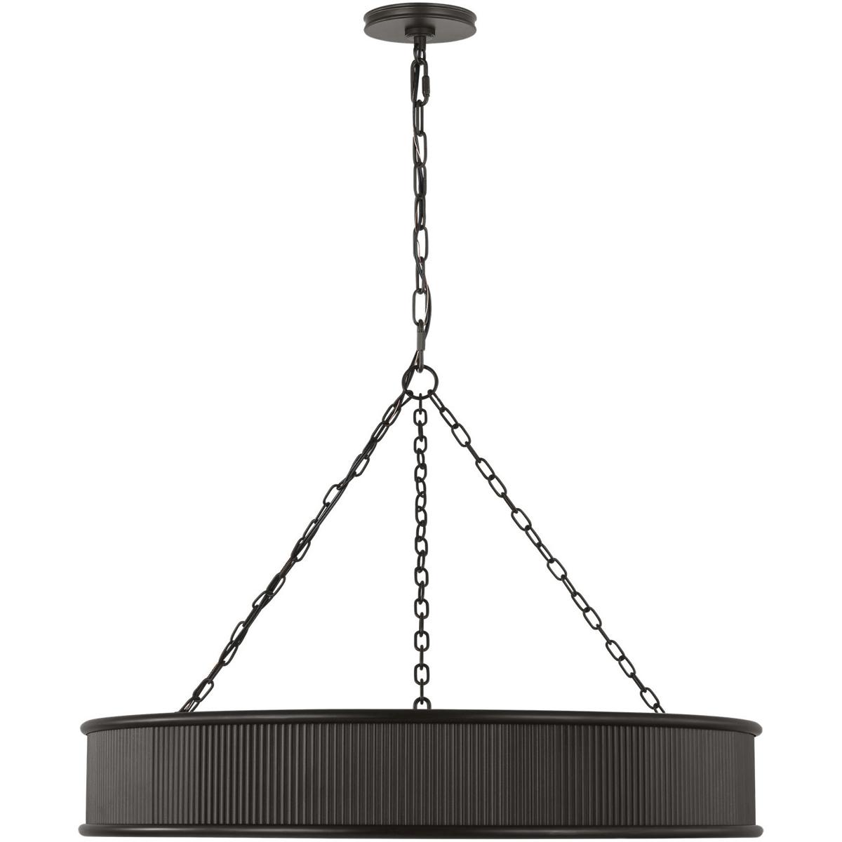 Visual Comfort Studio Collection PCC1008AI Paloma Contreras Ritz 8 Light 27 inch Aged Iron Chandelier Ceiling Light