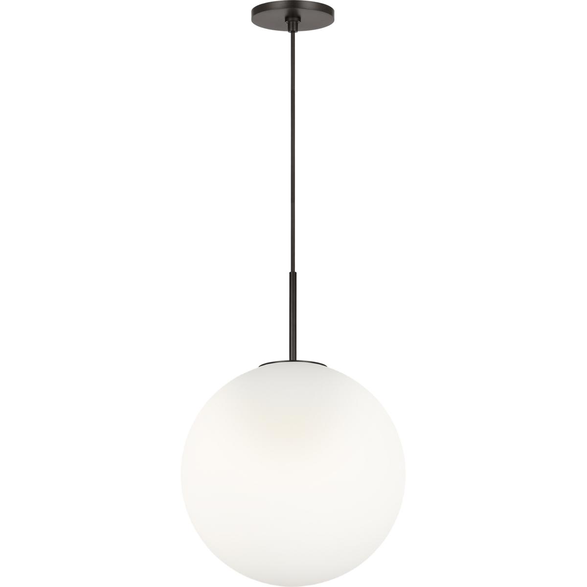 Visual Comfort Studio Collection SCRJPD179AIOEG-LI Richard June Sorelle 1 Light 18 inch Aged Iron Pendant Ceiling Light in LED