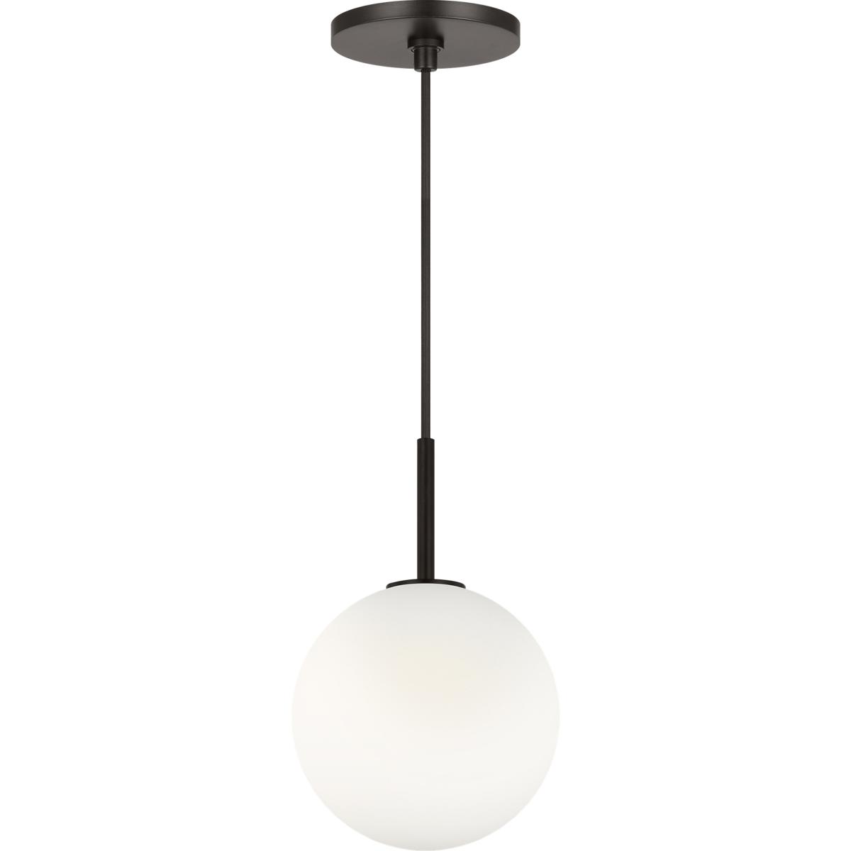 Visual Comfort Studio Collection SCRJPD180AIOEG Richard June Sorelle 1 Light 7 inch Aged Iron Pendant Ceiling Light in Standard