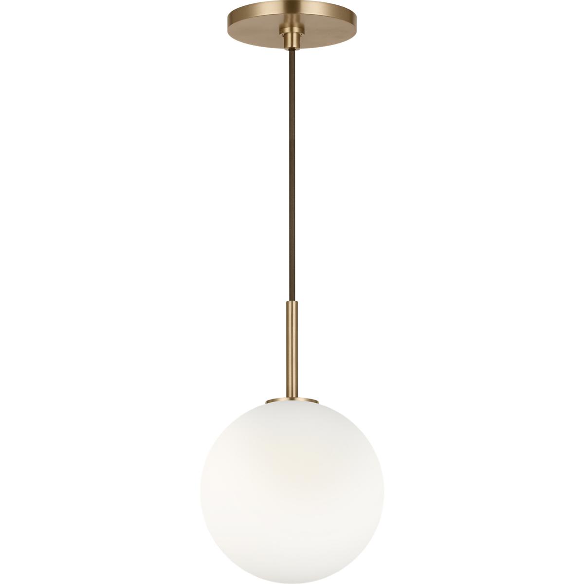Visual Comfort Studio Collection SCRJPD180EBSOEG-LI Richard June Sorelle 1 Light 7 inch Estate Brass Pendant Ceiling Light in LED