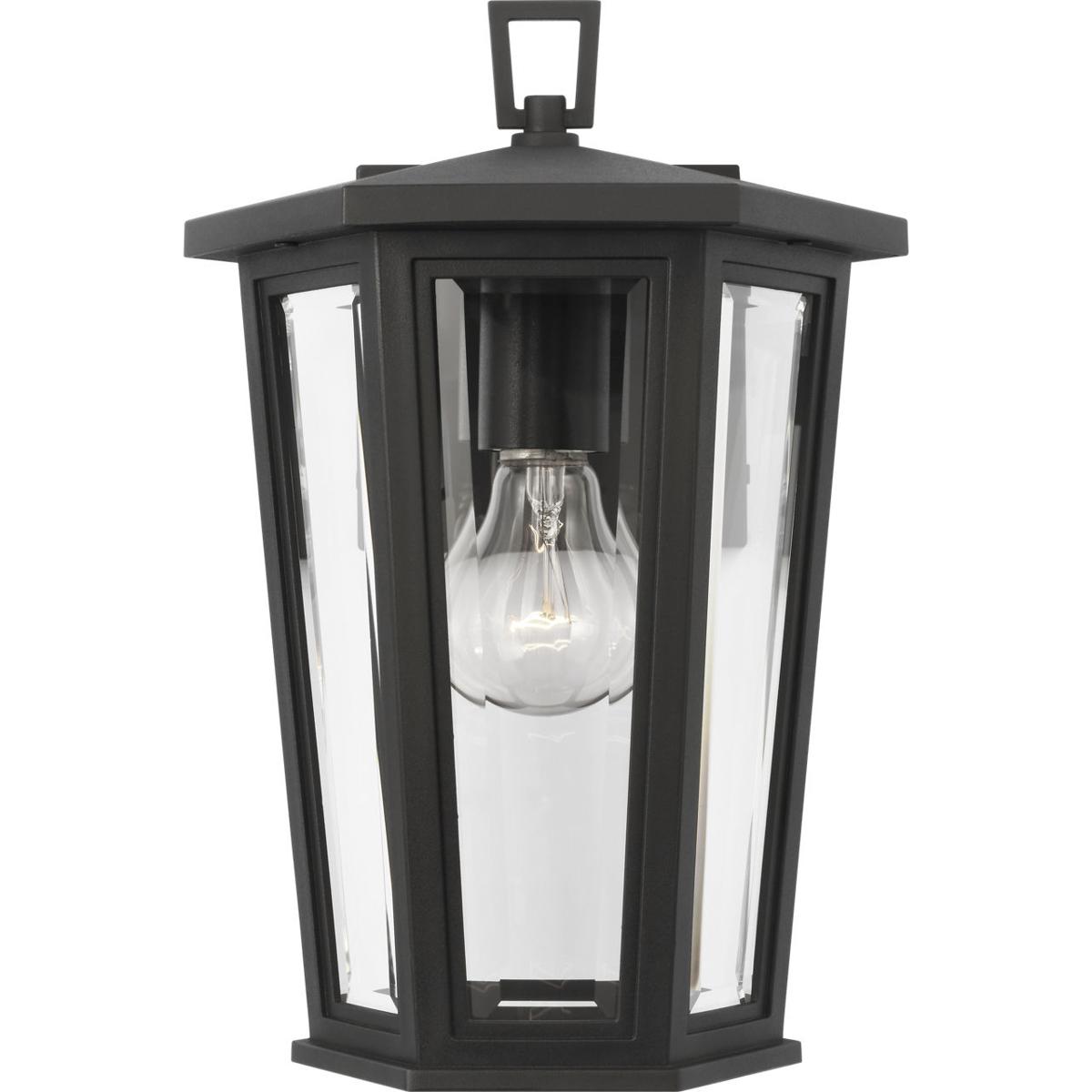 Visual Comfort Studio Collection SLO1041TXB Sean Lavin Witley 1 Light 12.5 inch Textured Black Outdoor Wall Lantern