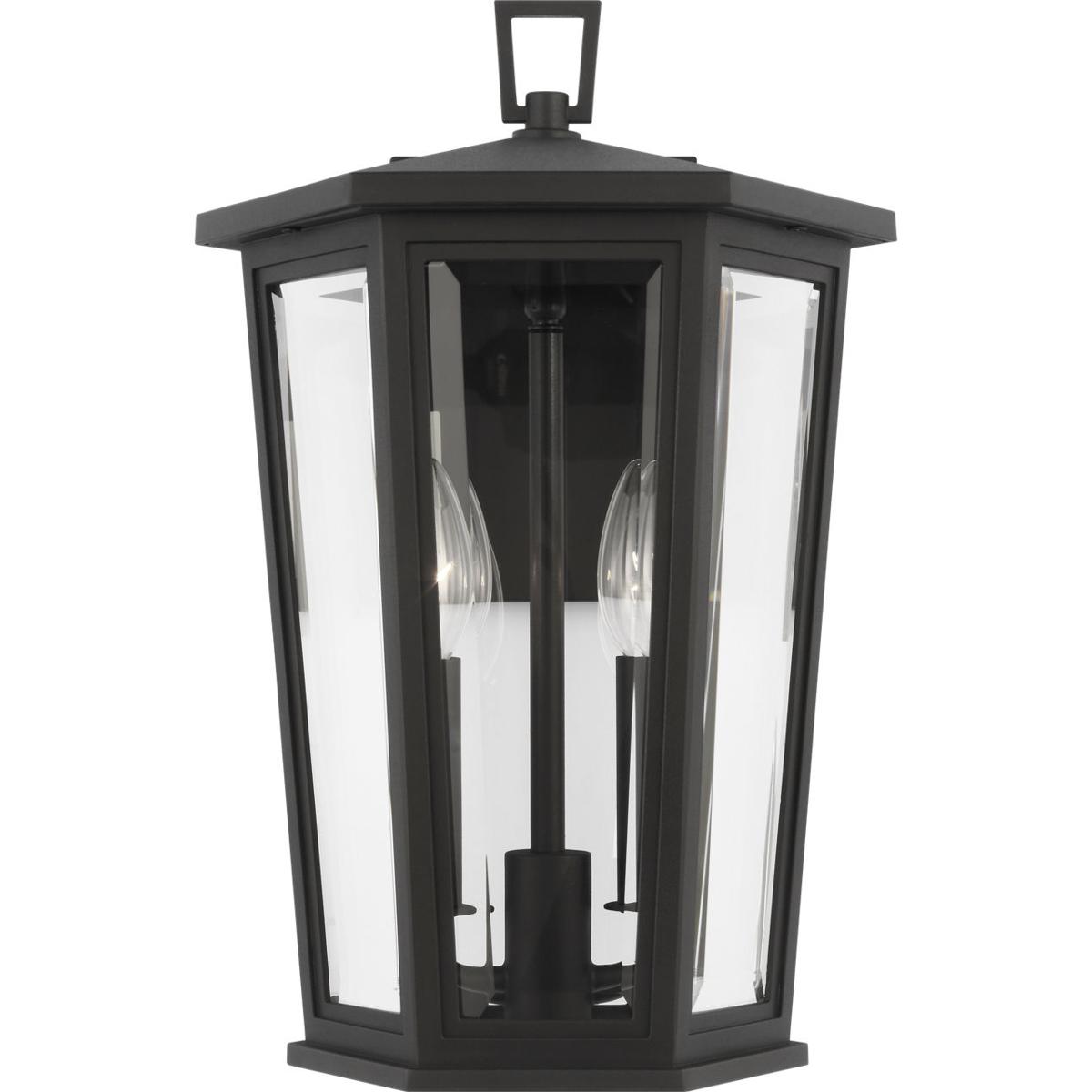 Visual Comfort Studio Collection SLO1052TXB Sean Lavin Witley 2 Light 15.25 inch Textured Black Outdoor Wall Lantern