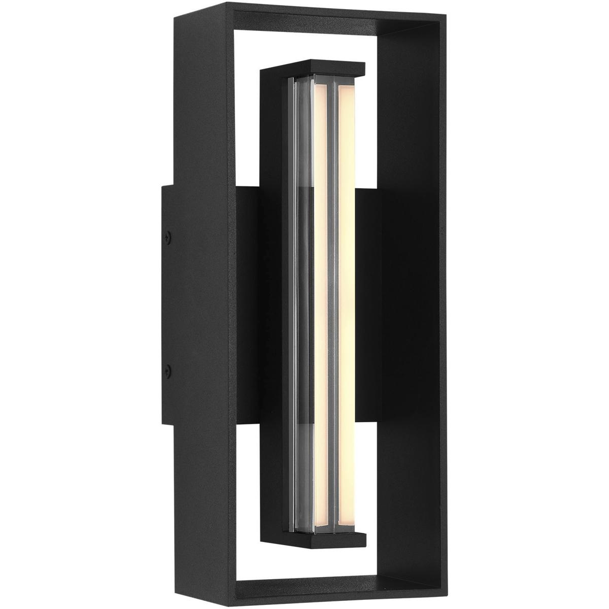 Visual Comfort Studio Collection SLO1341TXB Sean Lavin Abner 12 inch Textured Black Outdoor Wall Lantern