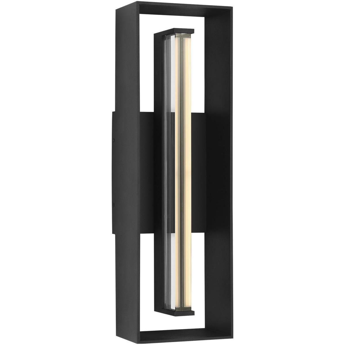 Visual Comfort Studio Collection SLO1351TXB Sean Lavin Abner 24 inch Textured Black Outdoor Wall Lantern