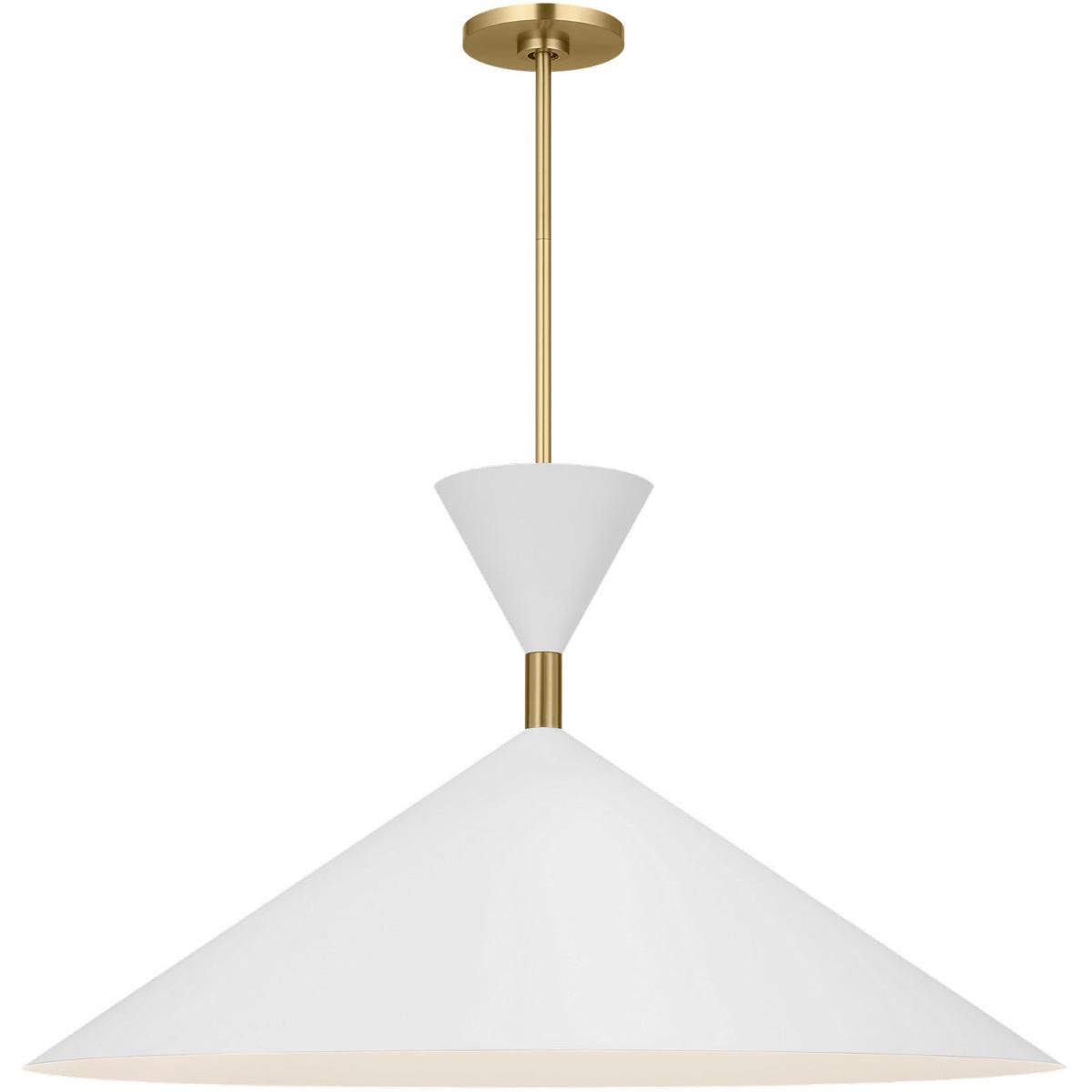 Visual Comfort Studio Collection SLP1031BBS Sean Lavin Bodhi 30 inch Burnished Brass Pendant Ceiling Light