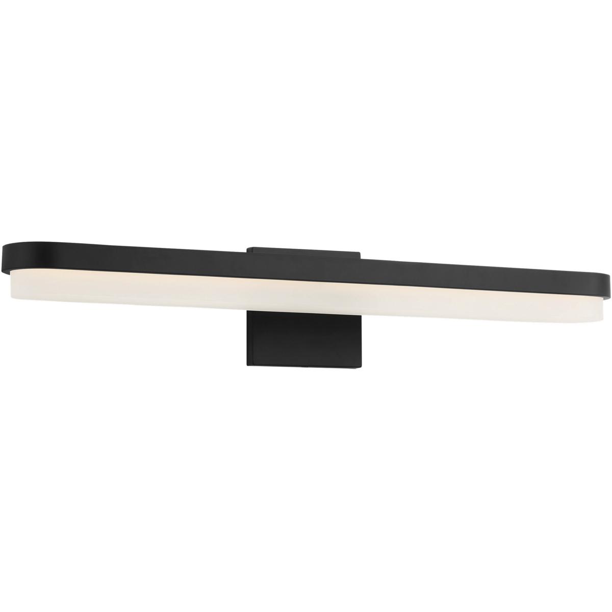 Visual Comfort Studio Collection SLV1021MBK Sean Lavin Ismary 27 inch Midnight Black Bath Vanity Wall Light
