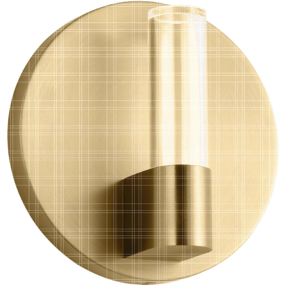 Visual Comfort Studio Collection SLW1071BBS Sean Lavin Silas 4.5 inch Burnished Brass ADA Sconce Wall Light