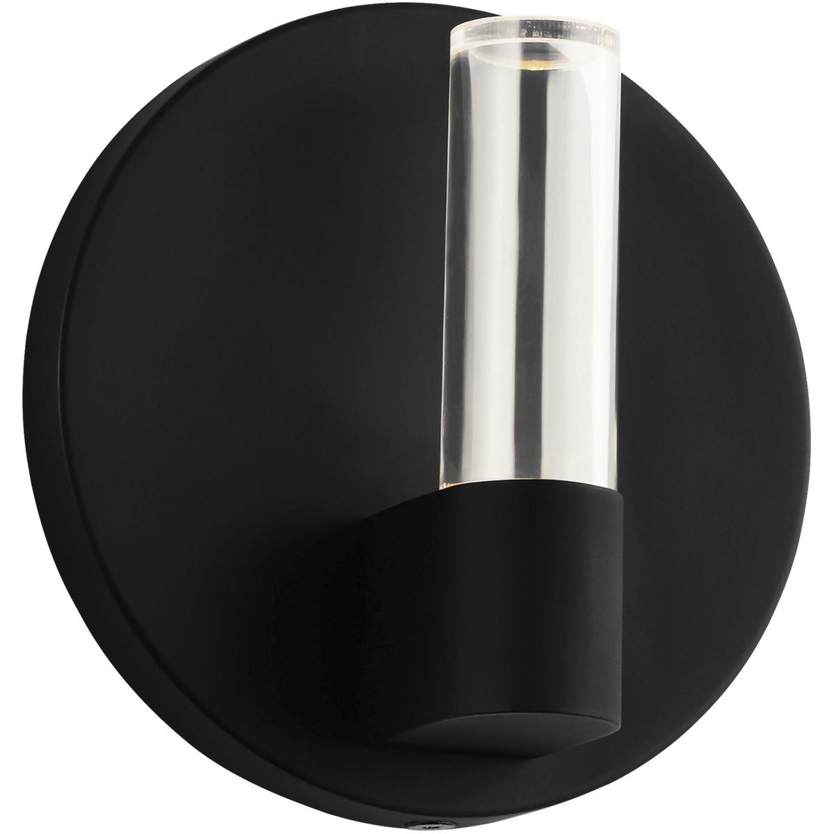 Visual Comfort Studio Collection SLW1071MBK Sean Lavin Silas 4.5 inch Midnight Black ADA Sconce Wall Light